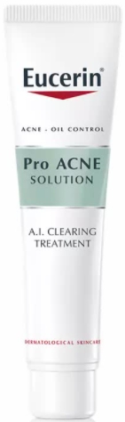 Eucerin Pro Acne Solution  A.I. Clearing Treatment 40ml.ครีมทาสิว หัวสิว สิวอุดตัน